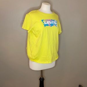 Bright Yellow Levi’s Tshirt